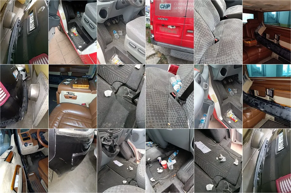 CHP Samsun'da şimdi de araç krizi! İl binasından sonra araçlar da harabeye döndü
