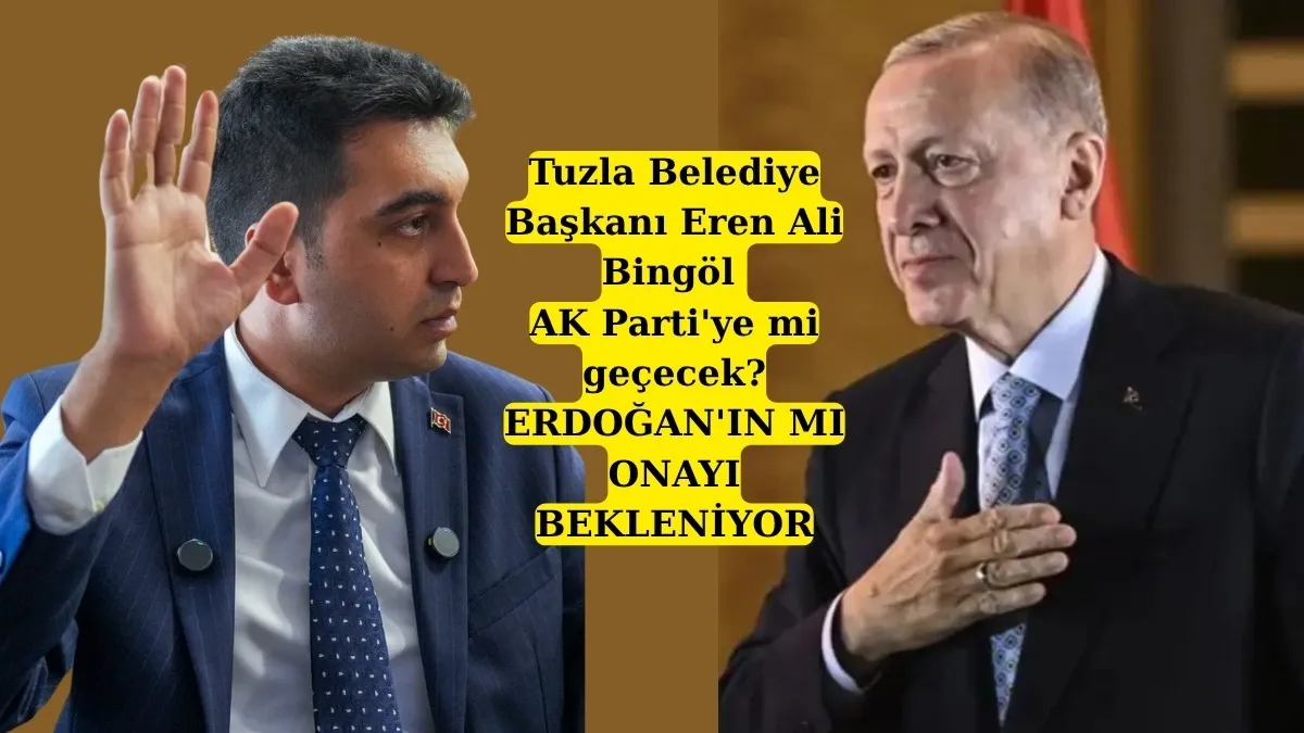 Eren Ali Bingöl AK Parti'ye mi geçiyor? Tuzla Belediye Başkanı Eren Ali Bingöl kimdir?
