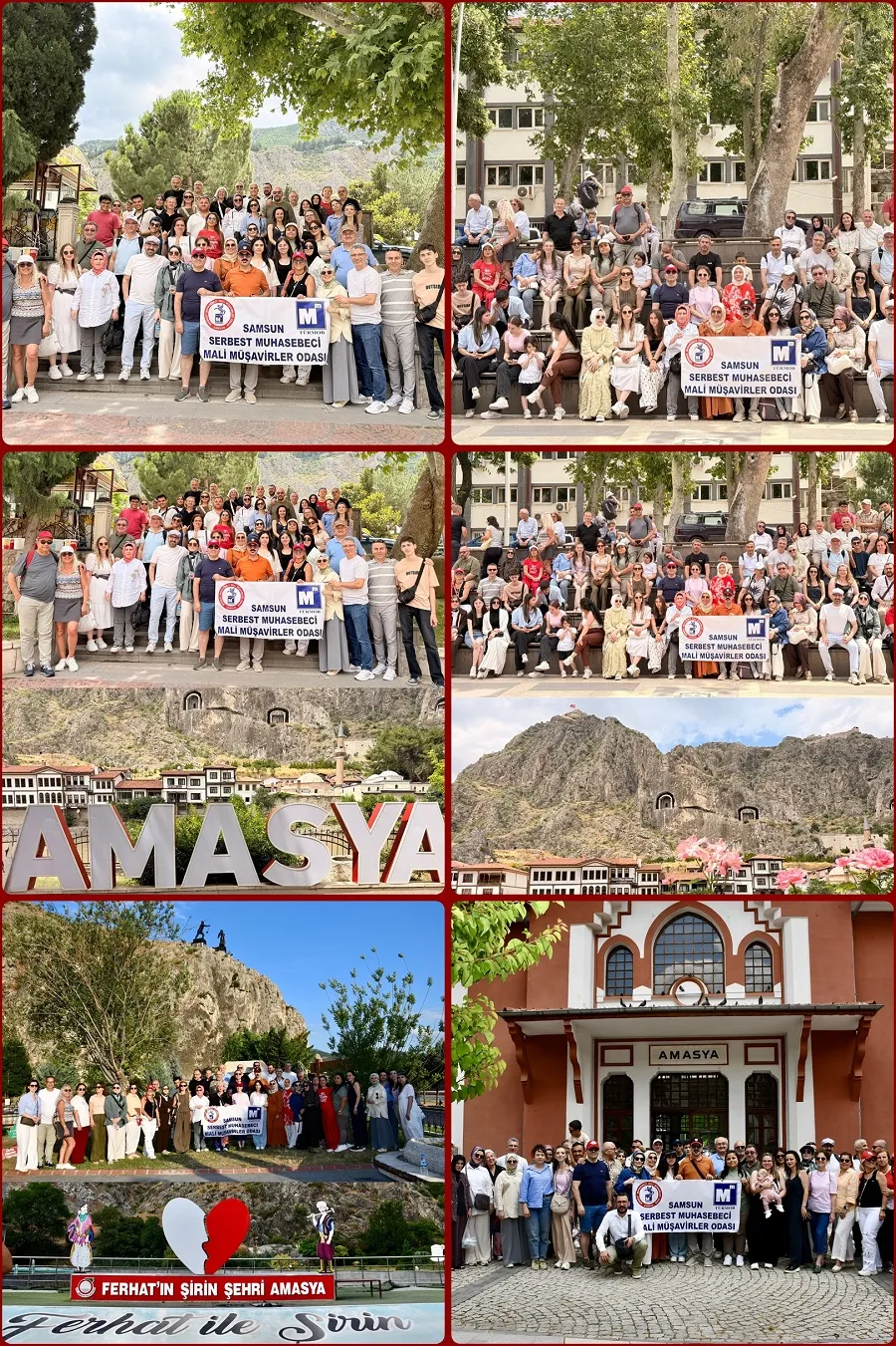 Samsun Mali Müşavirler Odası üyeleri ve aileleri Amasya’da buluştu