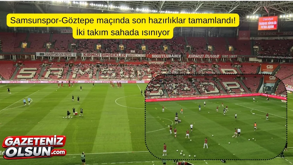 Samsunspor’un Göztepe maçı ilk 11’i belli oldu!