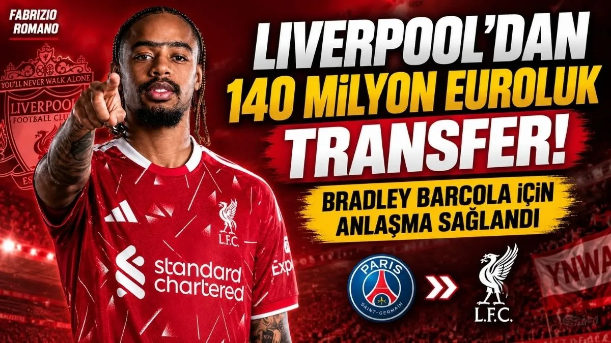 Bradley Barcola kimdir? Liverpool’dan 140 Milyon Euroluk Transfer!