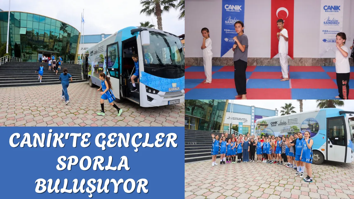 Canik'te Gençler Sporla Buluşuyor