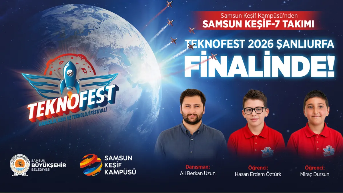 Keşif Kampüsü Takımları Teknofest Şanlıurfa finalinde yarışmaya hak kazandı