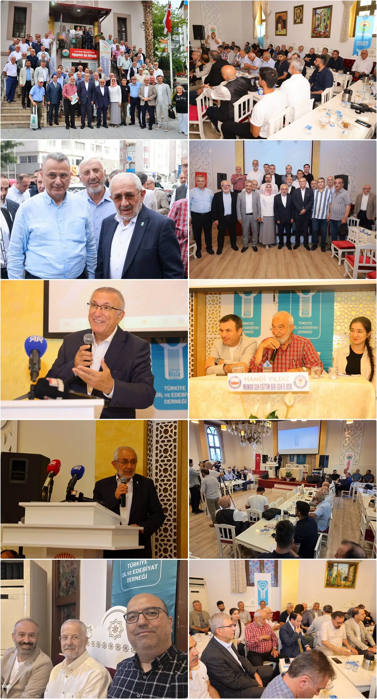 Türkiye Dil ve Edebiyat Derneği Samsun İl Başkanlığına Prof. Dr. Bekir Şişman seçildi