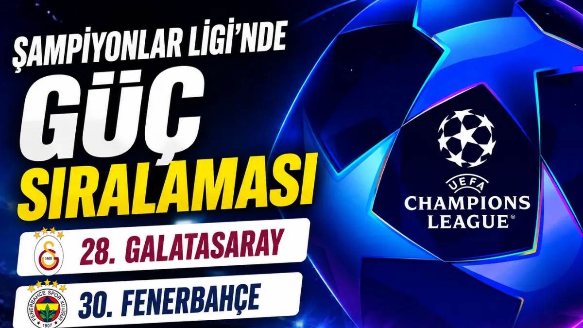 The Athletic'in Şampiyonlar Ligi güç sıralaması