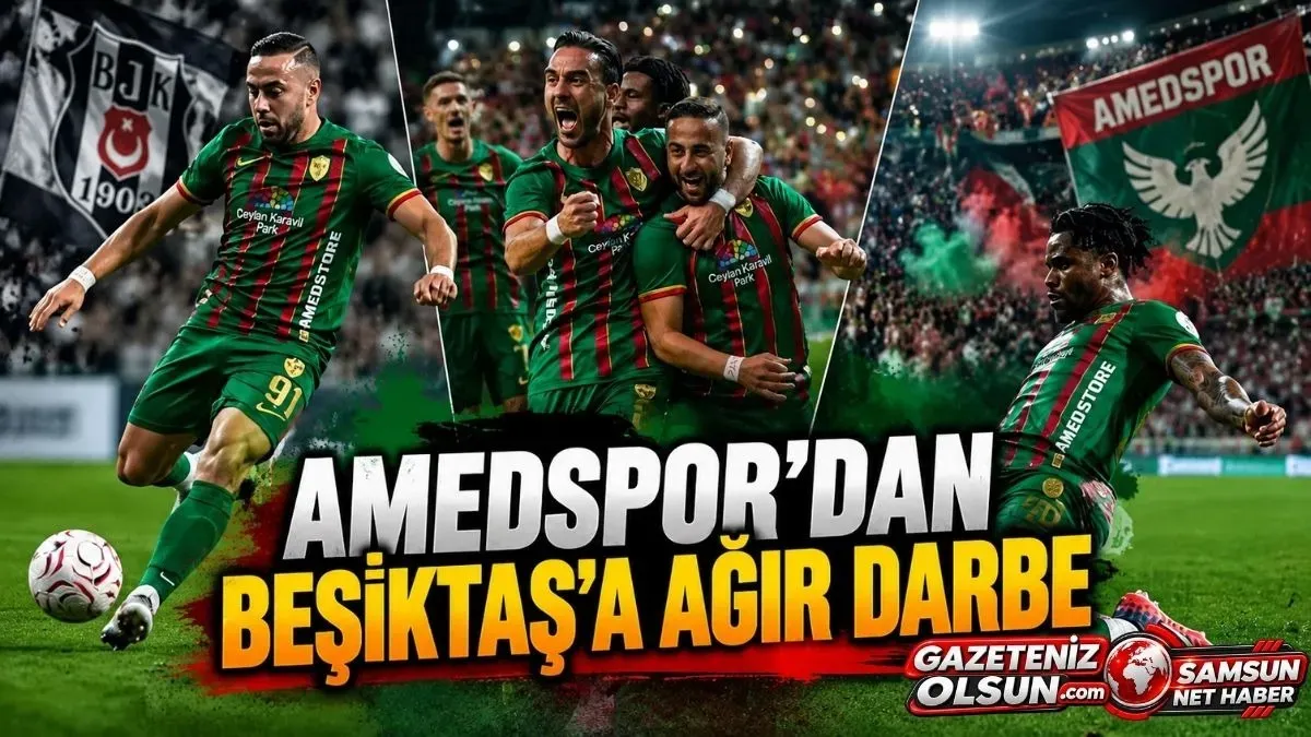 Amedspor Beşiktaş Maçı Canlı Yayın Anlatımı, Amedspor’dan Beşiktaş’a Şok 3-2