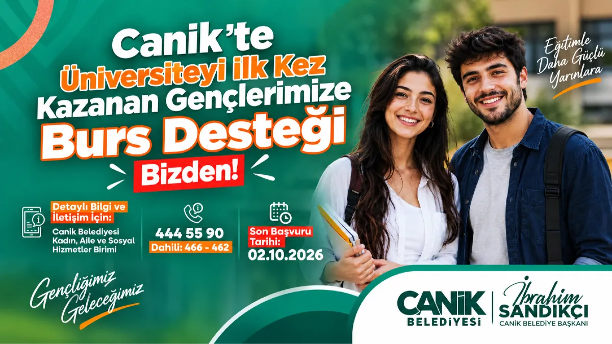 Canik Belediyesi'nden Kesintisiz Burs: 4 Yıldır Devam Ediyor