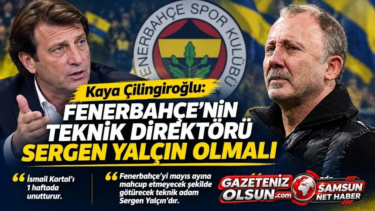 Fenerbahçe’de Sergen Yalçın sesleri: İsmail Kartal’ı 1 haftada unutturur