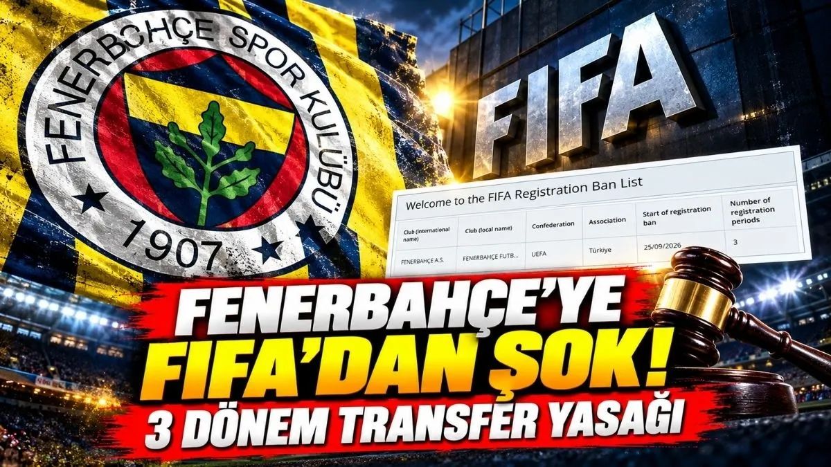 FIFA Fenerbahçe’ye Neden Transfer Yasağı Getirdi! Fenerbahçe Transfer Yasağından Nasıl Kurtulacak?