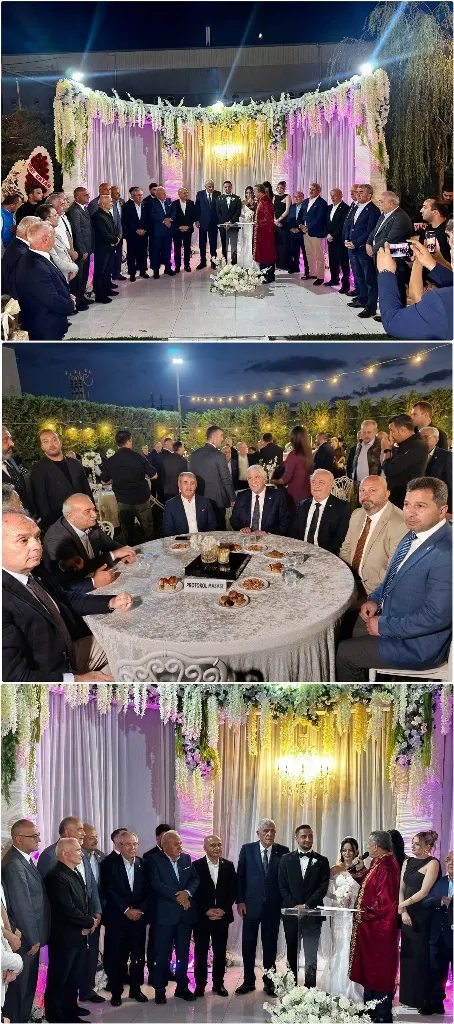 İYİ Parti Genel Başkanı Müsavat Dervişoğlu Samsun’da, Osman Safa Aksoy ve Berfin Güdür Dünya Evine Girdi