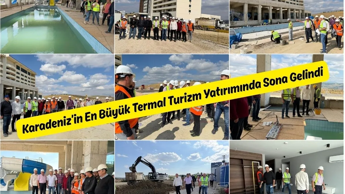 Havza’da Dev Termal Yatırımda Sona Gelindi: 1.500 Yatak Kapasitesine Ulaşacak