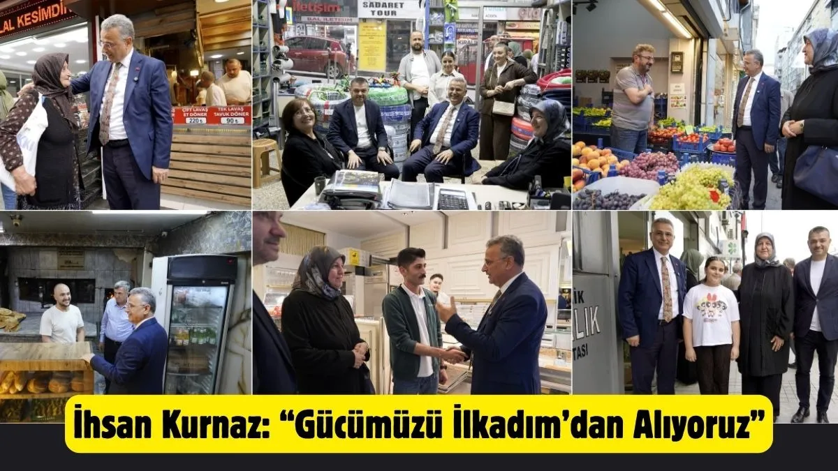İhsan Kurnaz Sahada: Esnaf ve Vatandaşların Taleplerini Dinledi