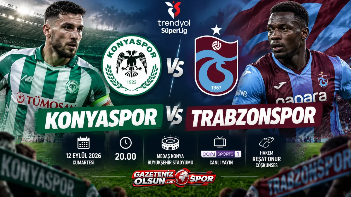 Konyaspor - Trabzonspor Maçı Ne Zaman, Saat Kaçta, Nerede?