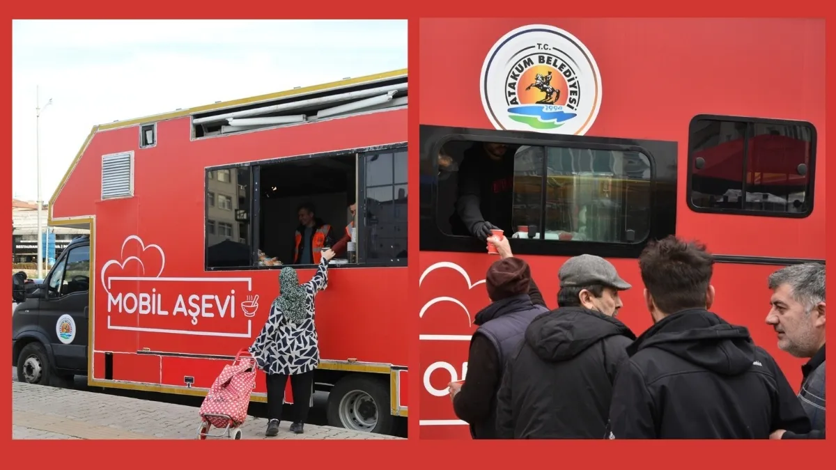 Atakum Belediyesi’nin sıcak çorba hizmeti devam ediyor
