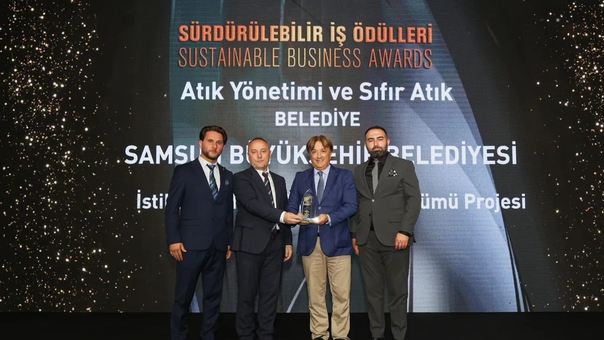 Samsun Büyükşehir Belediyesi'ne Bir Ödül Daha