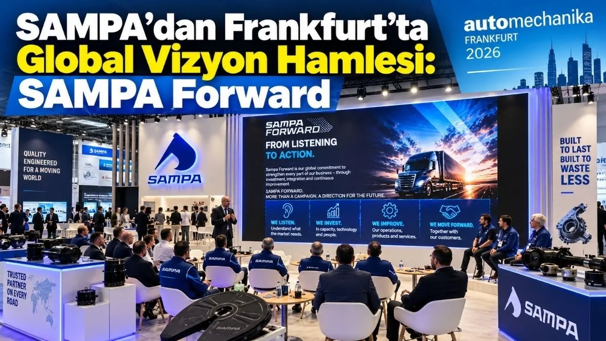 SAMPA, Automechanika Frankfurt 2026’da Yeni Global Vizyonunu Tanıttı