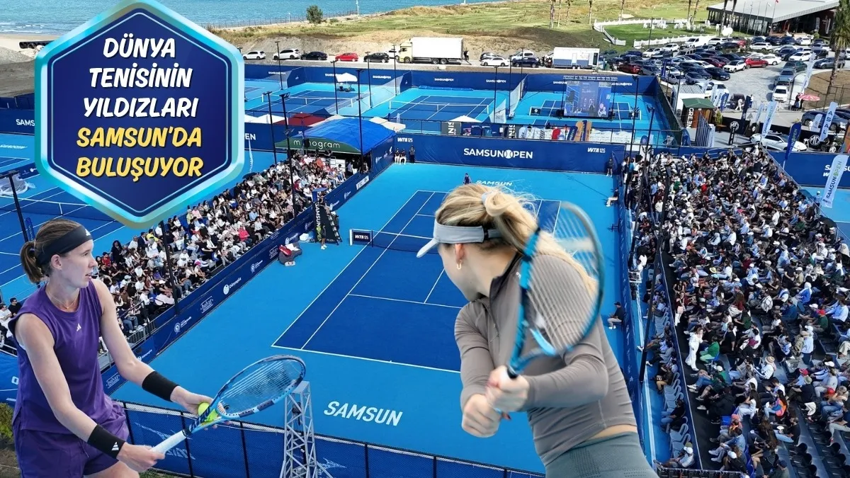 Samsun OPEN WTA 125 Tenis Turnuvası Başlıyor