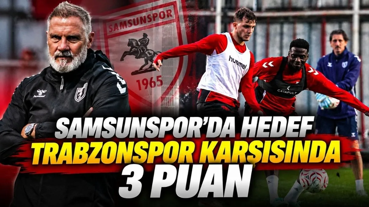Samsunspor Trabzonspor Maçı Mesaisi Sürüyor