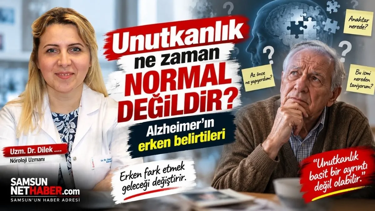 Unutkanlık ne zaman normal değildir? Alzheimer’ın erken belirtileri