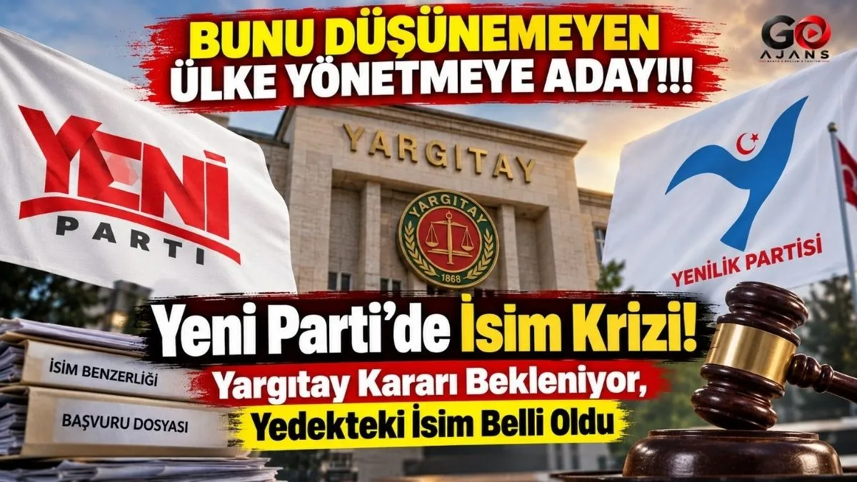 Yenilik Partisi Yeni Parti'ye isim benzerliği itirazı, Yeni Parti’nin İsmi Değişecek mi?