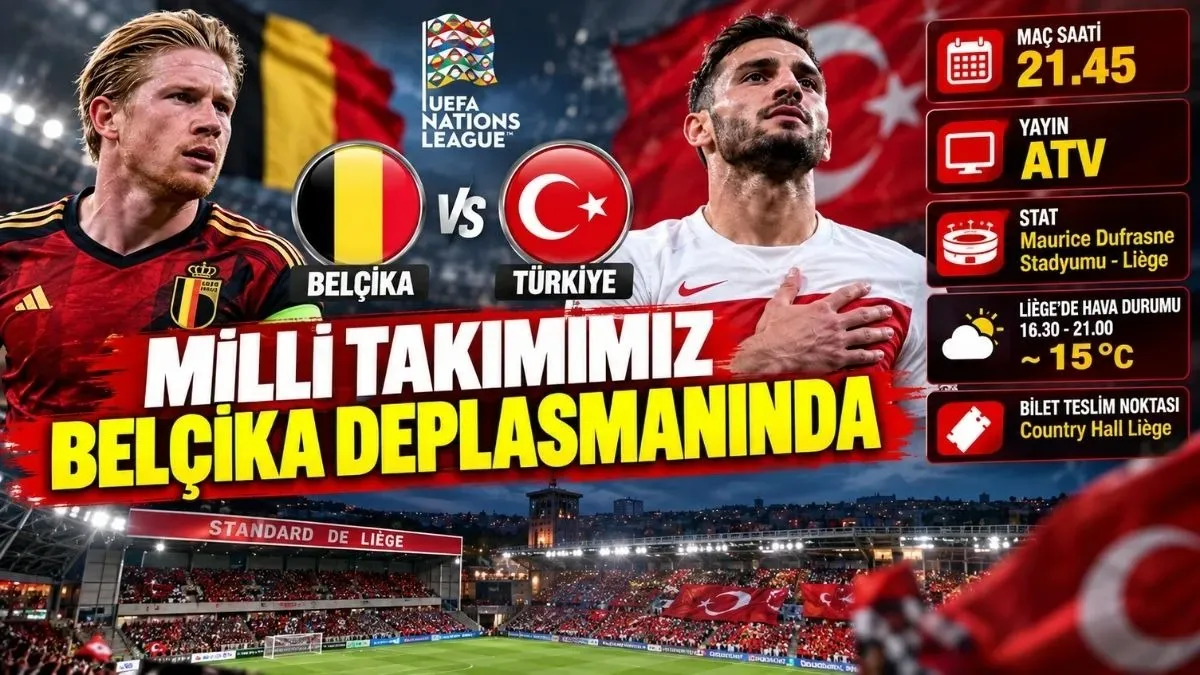 Belçika Türkiye Maçı Saat Kaçta? Milli Maç Hangi Kanalda? Muhtemel 11'ler