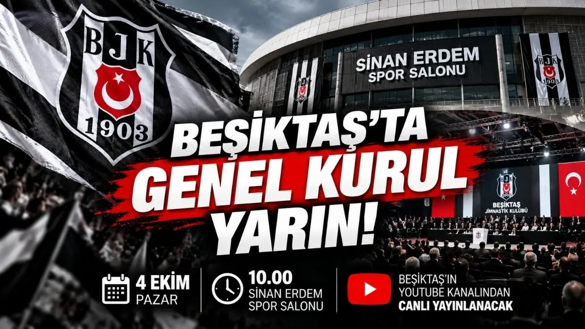 Beşiktaş'ta seçim günü! Beşiktaş Olağanüstü Genel Kurul Canlı Yayın