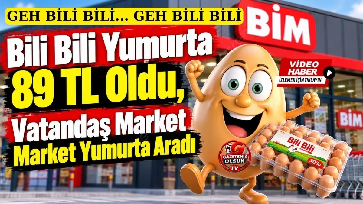 Bili Bili 30’lu Yumurta 89 TL’ye Düştü, Vatandaş Market Market Yumurta Aradı!