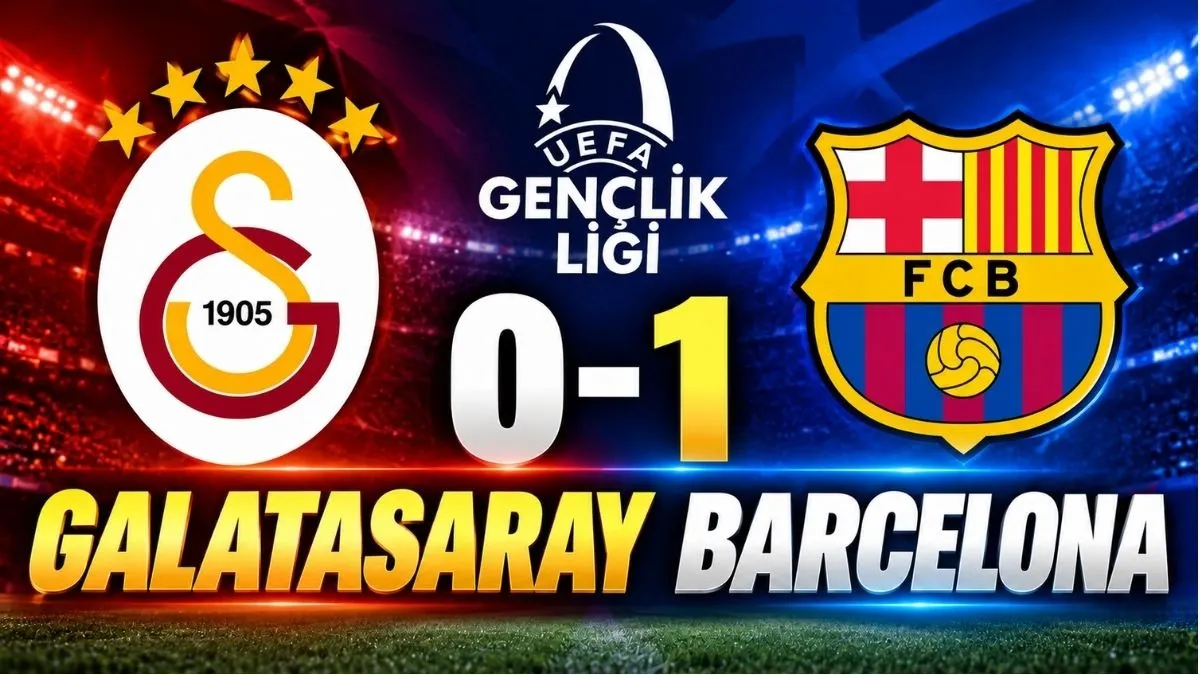 Galatasaray Genç Takımı Barcelona’ya 1-0 Mağlup Oldu