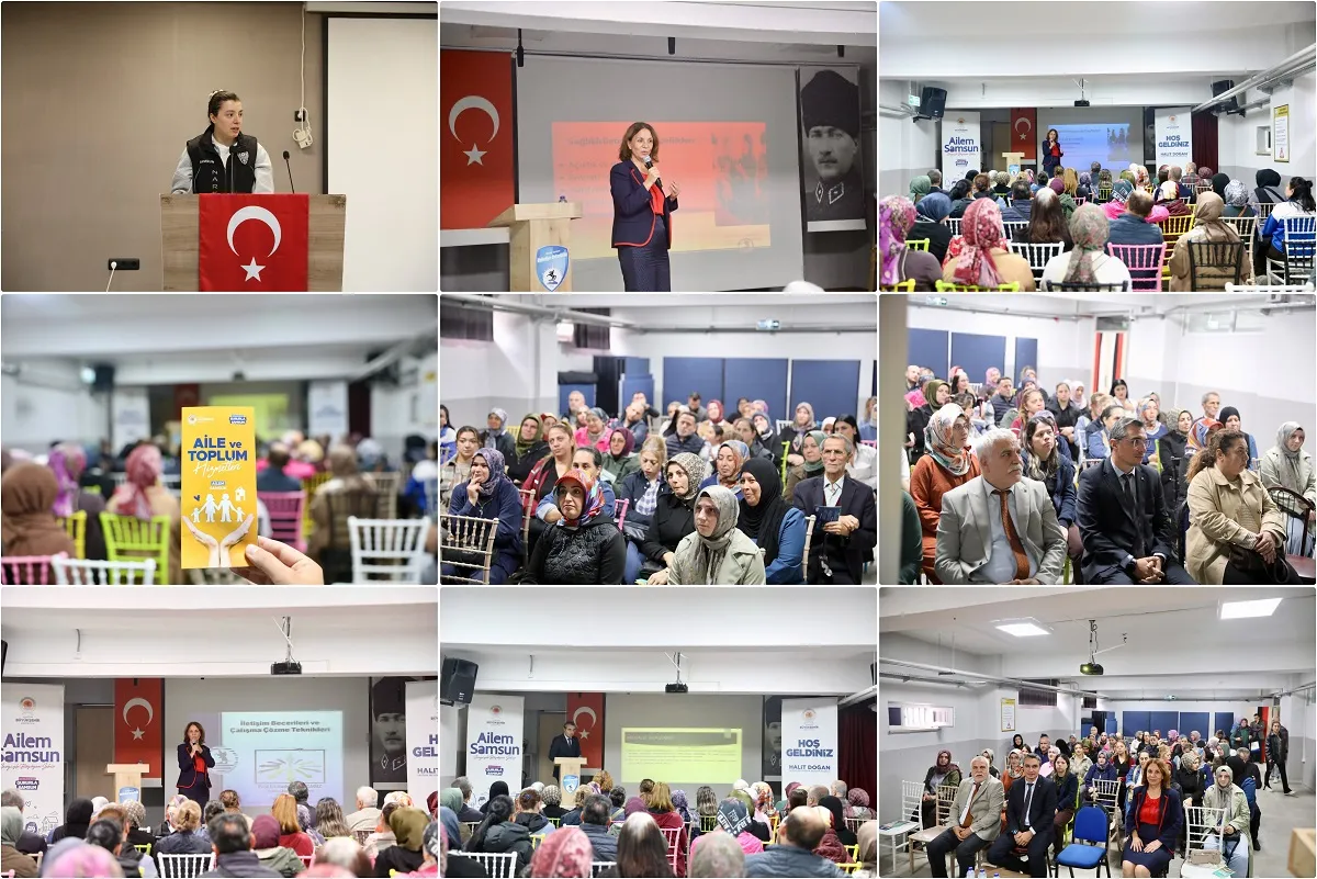 Samsun Büyükşehir Belediyesi'nden Ailelere Güçlü Rehberlik