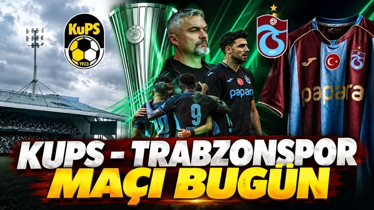 Trabzonspor KuPS Maçı Saat Kaçta, Hangi Kanalda? Muhtemel 11’ler
