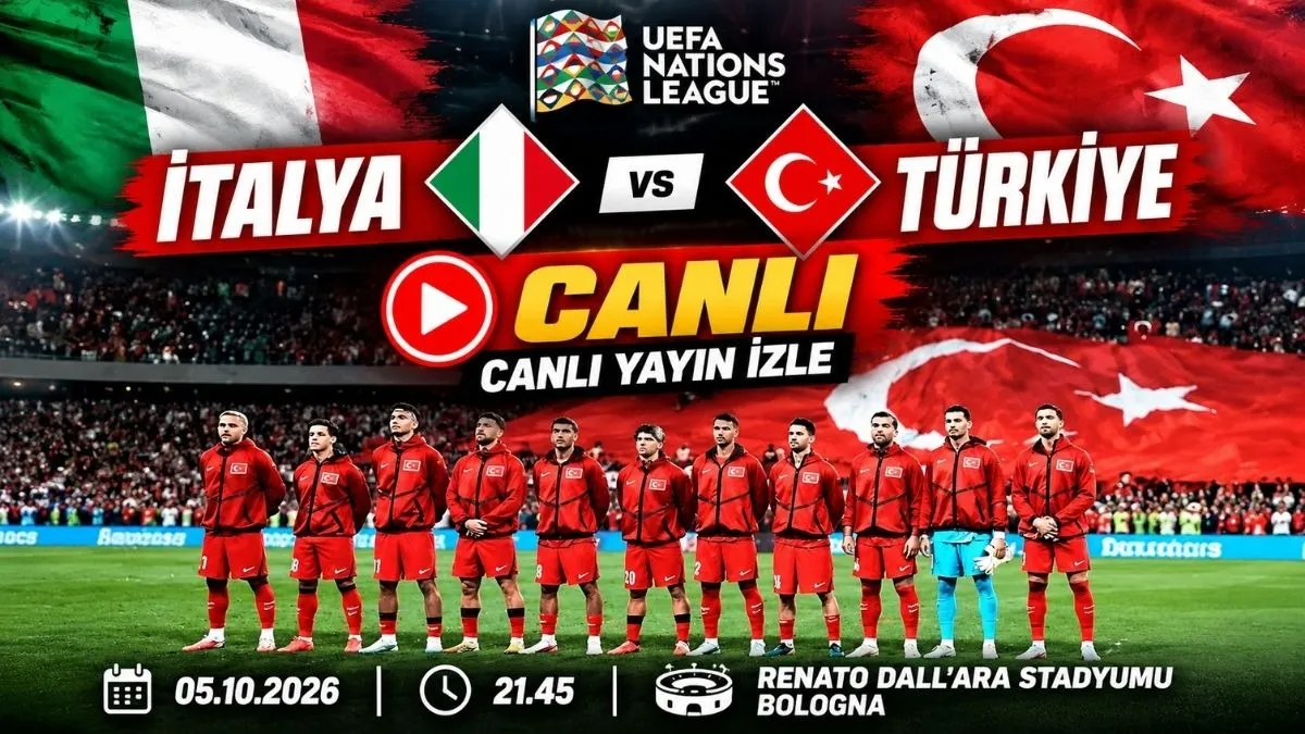 Türkiye İtalya maçı canlı yayın izle, Milli Takım İtalya Maçı Canlı yayın!