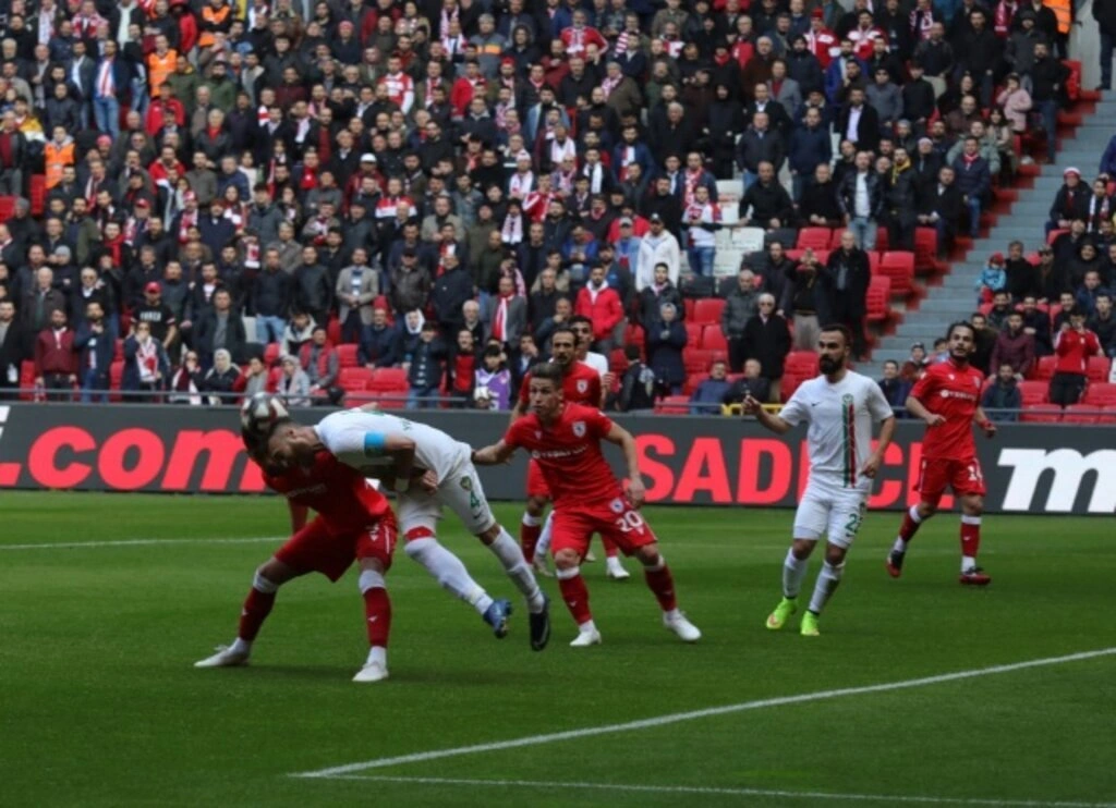 Yılport Samsunspor Amedspor Maçı İlk Yarıdan Görüntüler