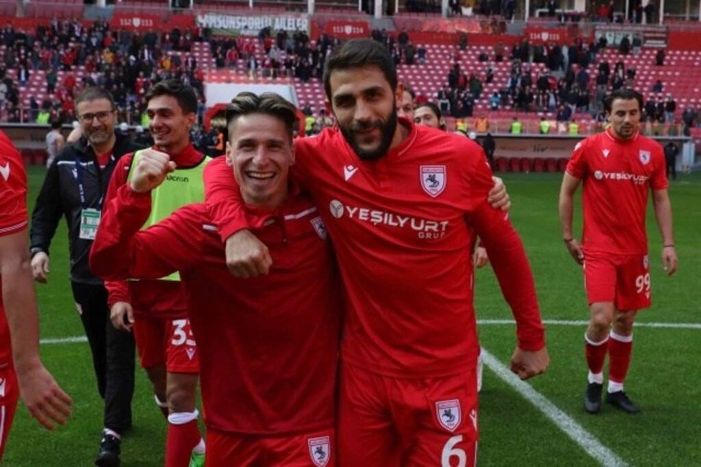 Yılport Samsunspor Amedspor Maçı İlk Yarıdan Görüntüler