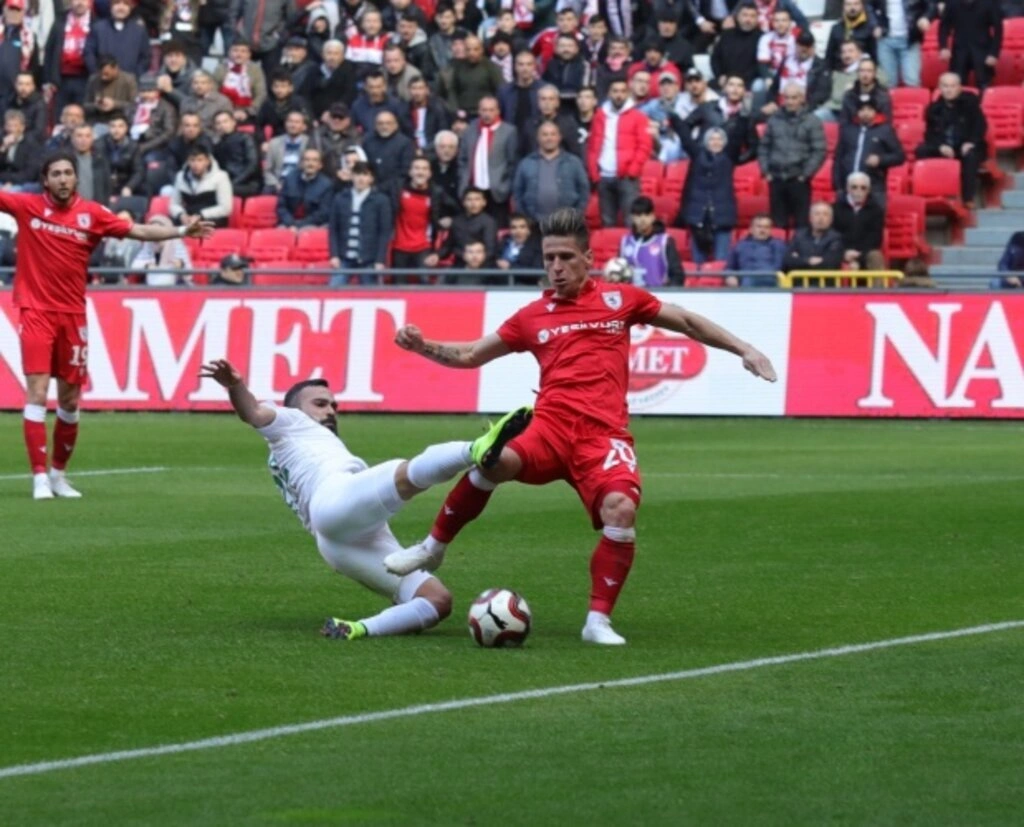 Yılport Samsunspor Amedspor Maçı İlk Yarıdan Görüntüler