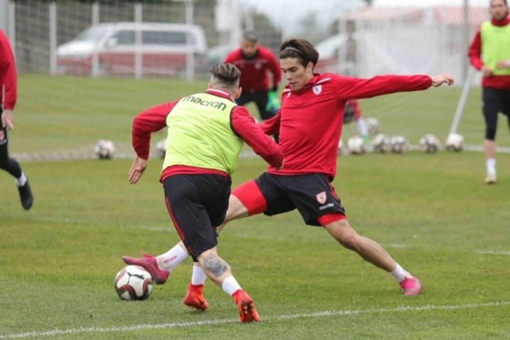 Samsunspor Antrenmanından Görüntüler