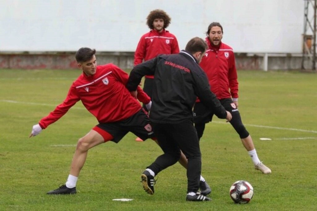 Samsunspor Antrenmanından Görüntüler