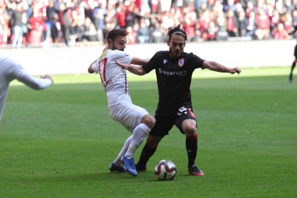 Samsunsporlu futbolculardan asker selamı, Samsunspor İnegölspor maç fotoğrafları