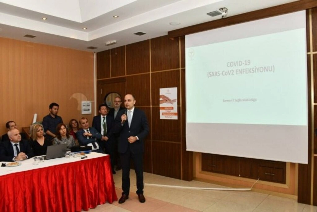 Samsun'da Koronavirüsü İle İlgili alınacak tedbirler toplantısı yapıldı