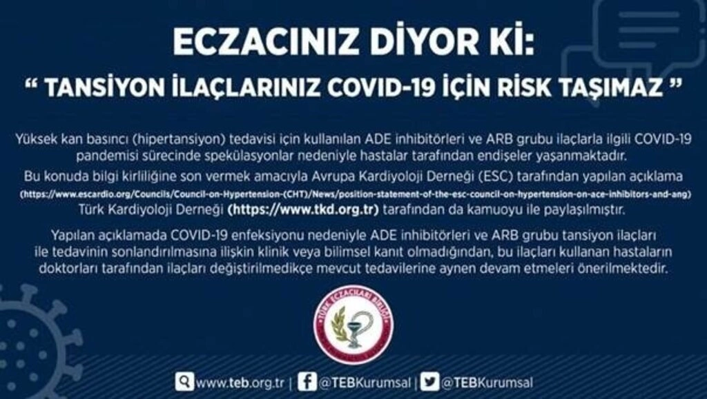 Eczacınız Diyor ki;