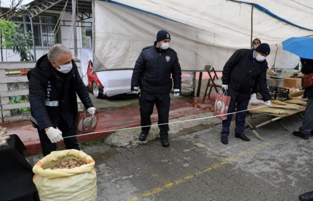 İlkadım'da Pazarlarda Sıkı Denetim