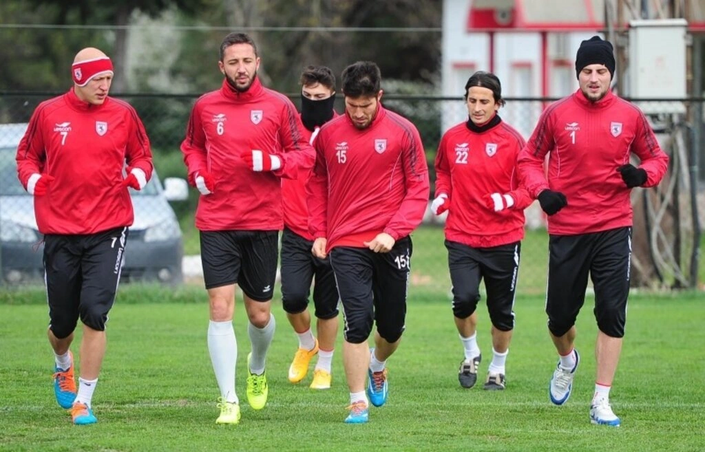 Samsunspor Antalyaspor maçının hazırlıklarını sürdürüyor