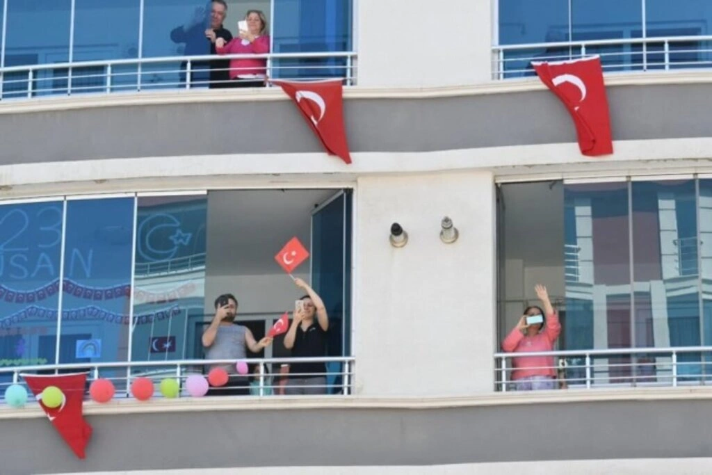 Samsun da 23 Nisan Böyle Kutlandı