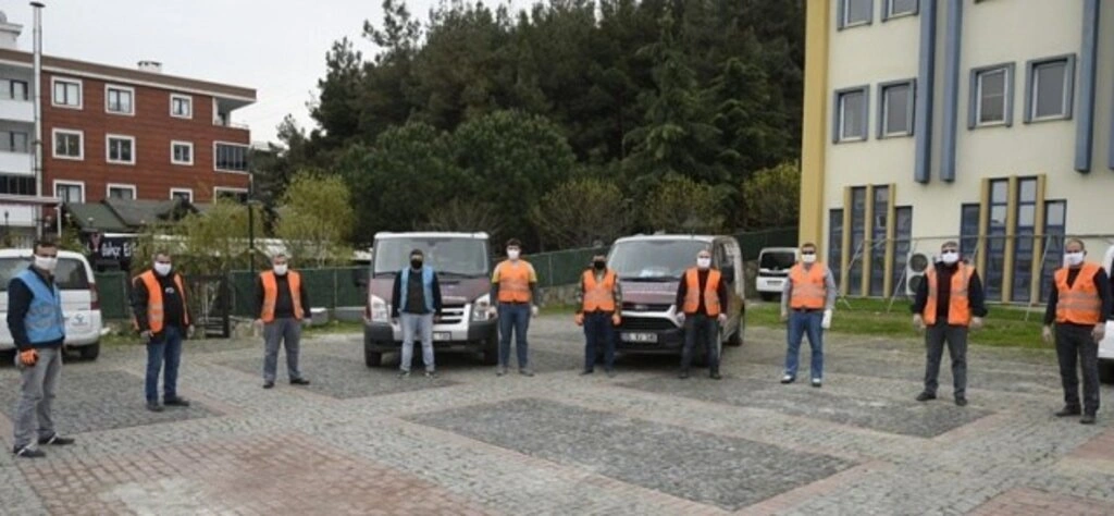 Tekkeköy Belediyesi'nin koronavirüs ile mücadelesi