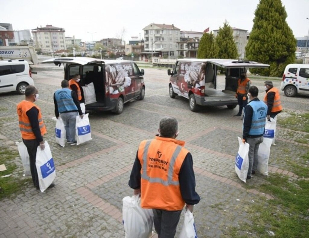 Tekkeköy Belediyesi'nin koronavirüs ile mücadelesi
