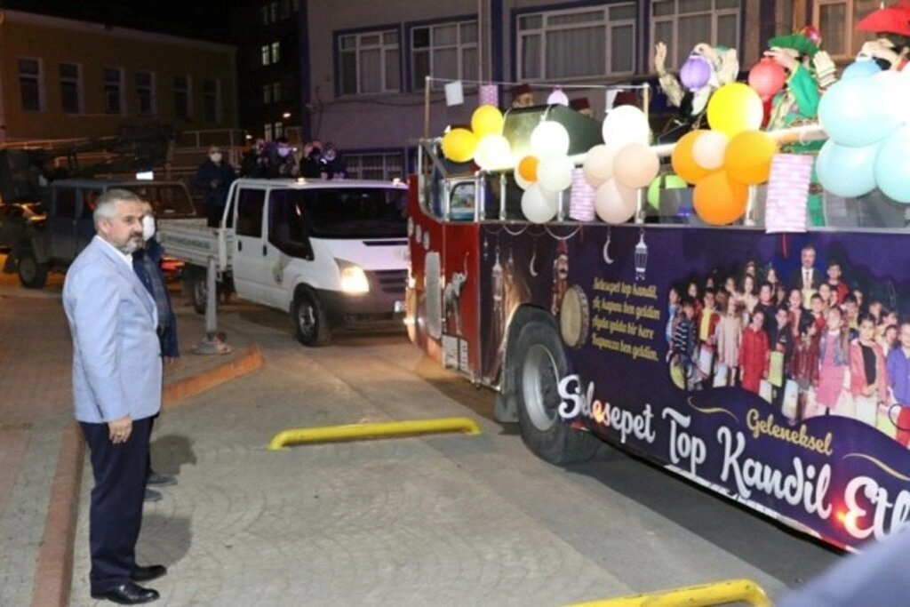 Bafra'da Sele Sepet Top Kandil etkinliği