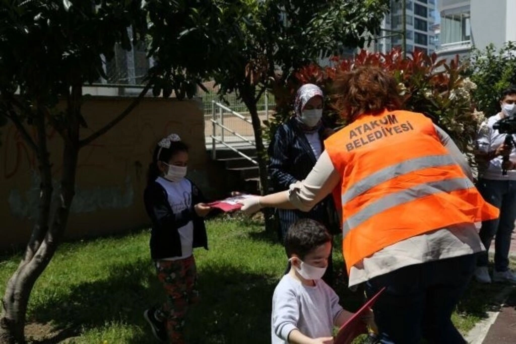 Atakum Parklarında Yeniden Çocuk Sesleri