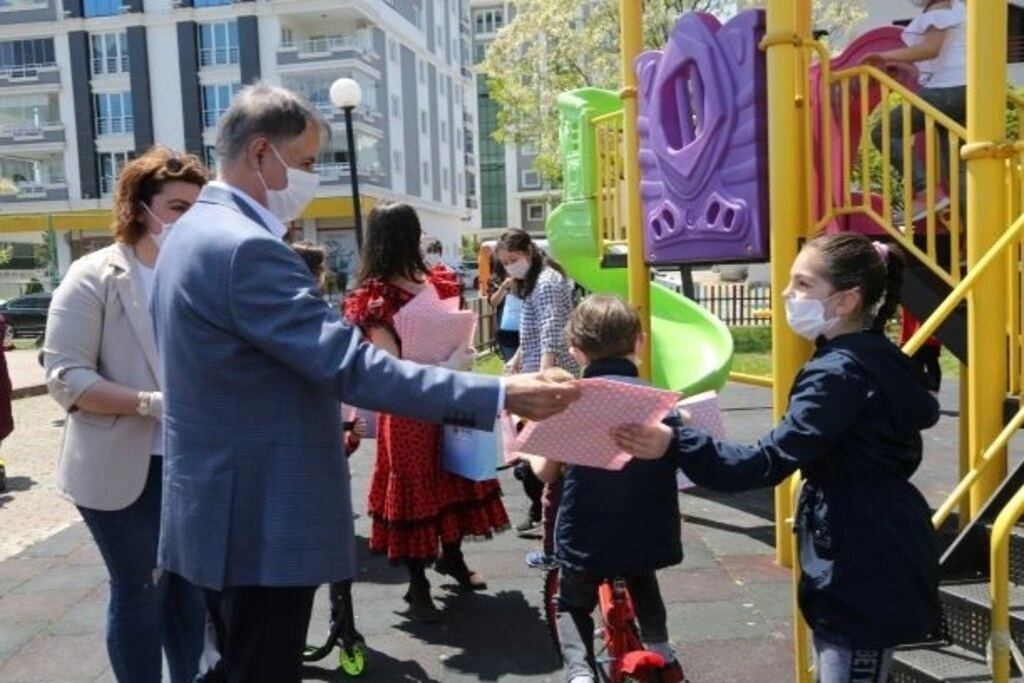 Atakum Parklarında Yeniden Çocuk Sesleri