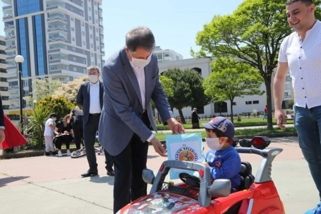 Atakum Parklarında Yeniden Çocuk Sesleri
