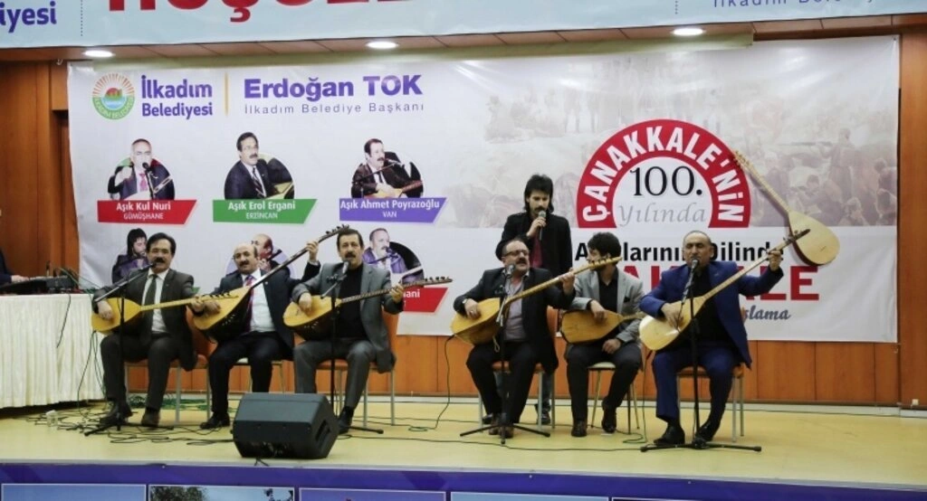 İlkadım’da Halk Aşıkları Çanakkale buluşması