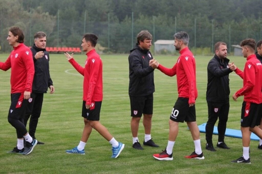 Samsunspor Bolu Kampı'nda ilk antremanını yaptı